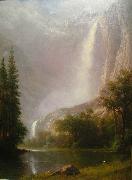 Albert Bierstadt Yosemite Falls Germany oil painting artist